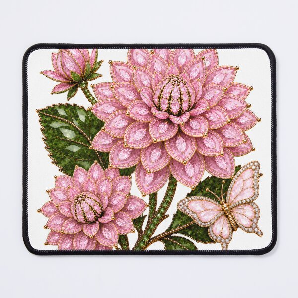Item preview, CRYSTAL PINK DALHIA designed and sold by wordspixies.