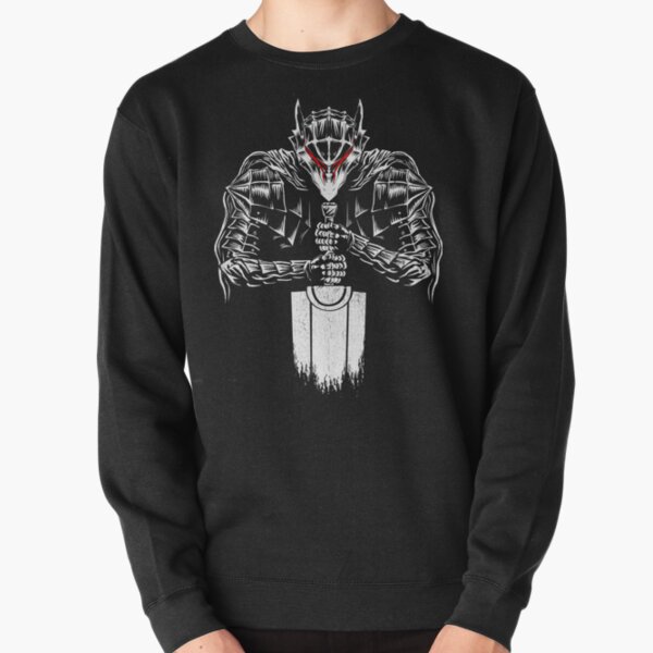 Black Swordsman Pullover Sweatshirt