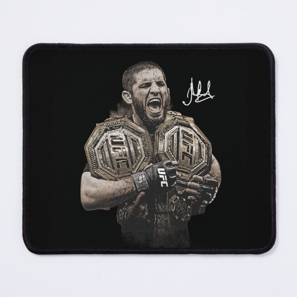 Item preview, Islam Makhachev Double Champ Signature designed and sold by JeyVel.