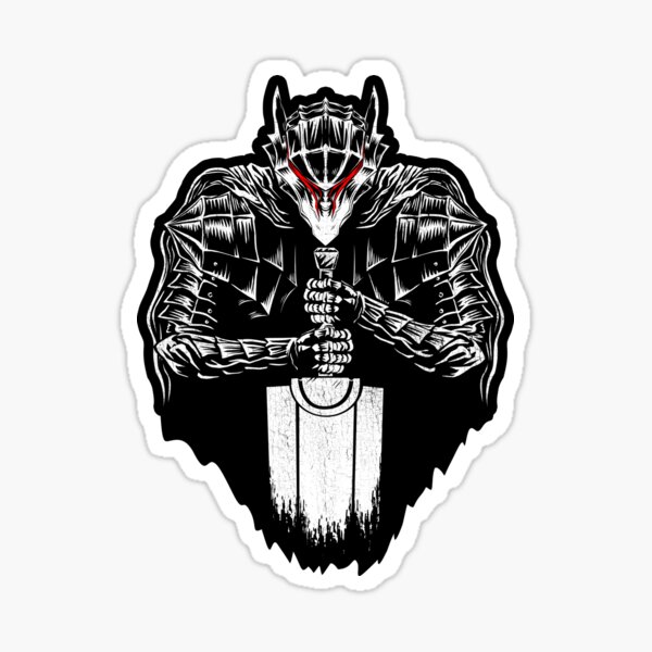 Black Swordsman Sticker