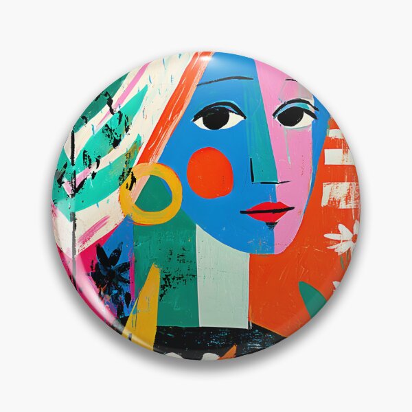 Item preview, Virgo Zodiac Art with Bold Geometric Design and Vibrant Celestial Astrology Wall Decor designed and sold by OlfactoART Studio.