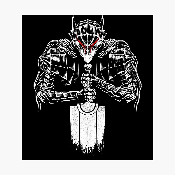 Black Swordsman Photographic Print