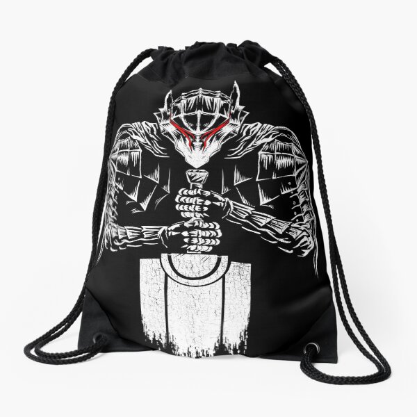 Black Swordsman Drawstring Bag