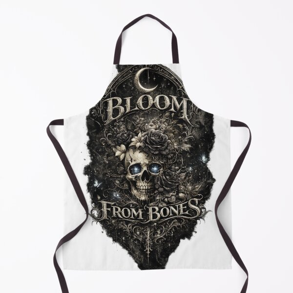 Item preview, Bloom From Bones Gothic Skull Floral designed and sold by findsgeneral.