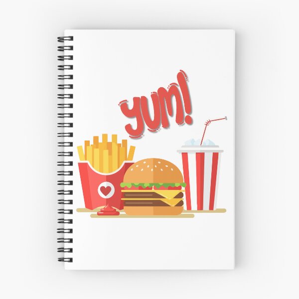 Item preview, Yum! Burger Fries and Soda Cute Foodie Shirt designed and sold by Loly-Press.