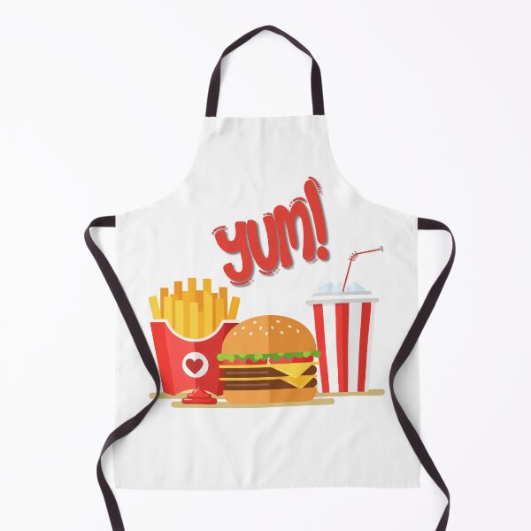 Item preview, Yum! Burger Fries and Soda Cute Foodie Shirt designed and sold by Loly-Press.