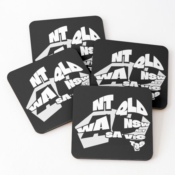 Item preview, Eight States of AU designed and sold by AlphGent2.