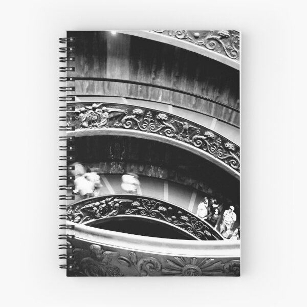 Item preview, Black and White Spiral Staircase In Vatican Museum designed and sold by Hena Tayeb.