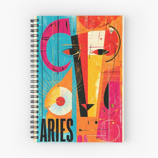 Item preview, Fearless Aries Ram Brought to Life with Bold Geometric Art and Vibrant Zodiac Wall Decor designed and sold by OlfactoART Studio.