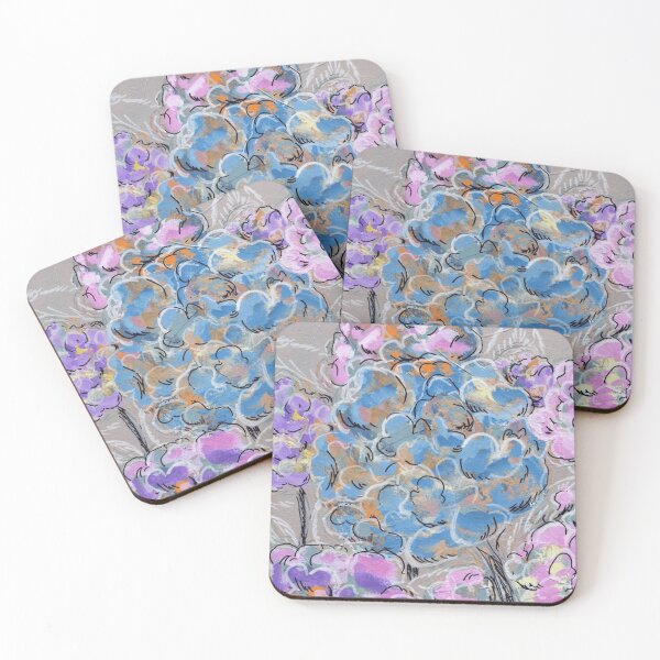 Item preview, Textured Pastel Hydrangea Bloom designed and sold by Artful-Blooms.