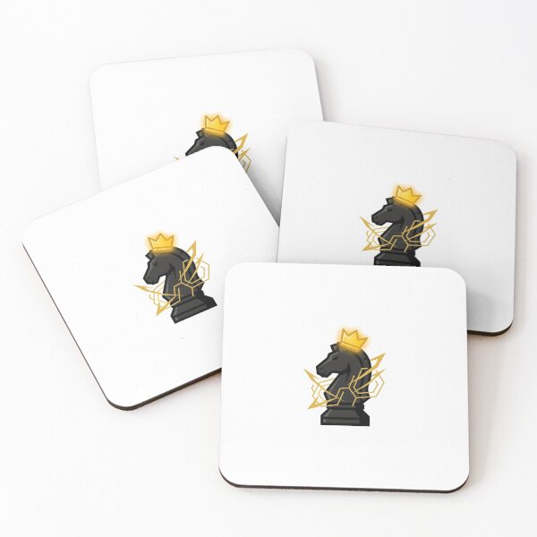Item preview, Chess Knight King Move Strategy Game Brain Sport designed and sold by NeonNerd Studio.