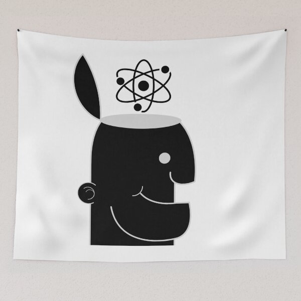 Item preview, Mind and Science Atom Concept designed and sold by FatmaAhmed90.