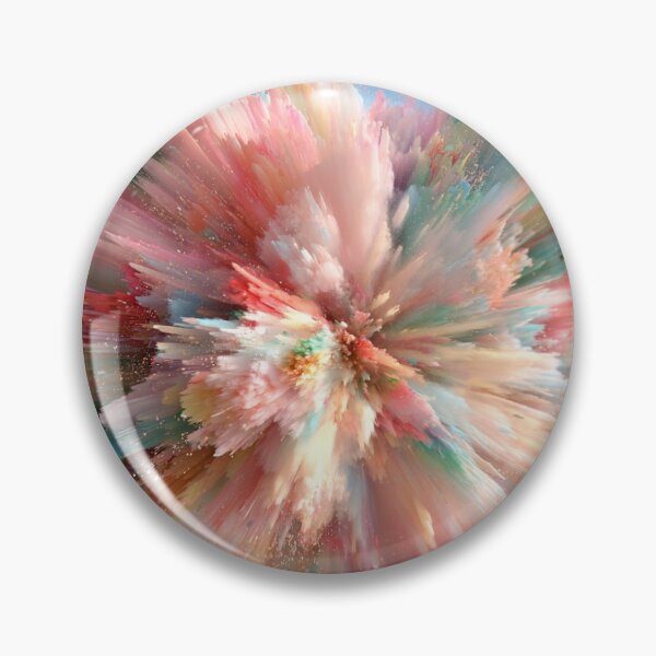 Item preview, Vivid Color Burst Explosion – Abstract Digital Energy Art in Radiant Motion designed and sold by D Digital Art.