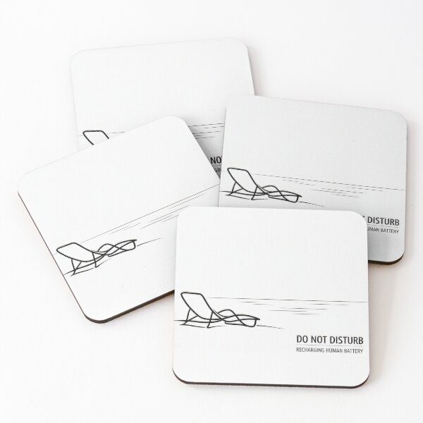 Item preview, Seaside Recharge Minimalist Black and White designed and sold by CreativityAlive.