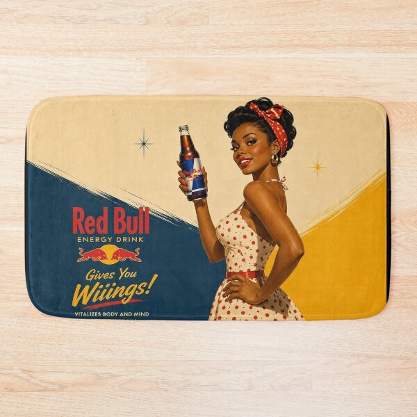 Item preview, Red Bull Retro Pin-up  designed and sold by Bihan95.