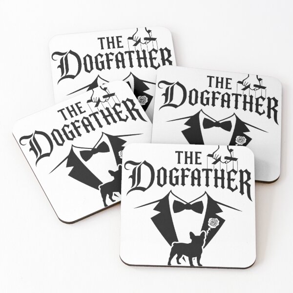 Item preview, The Dogfather Funny Dog Dad Tuxedo Godfather Parody Design designed and sold by LavIsInTheAir.