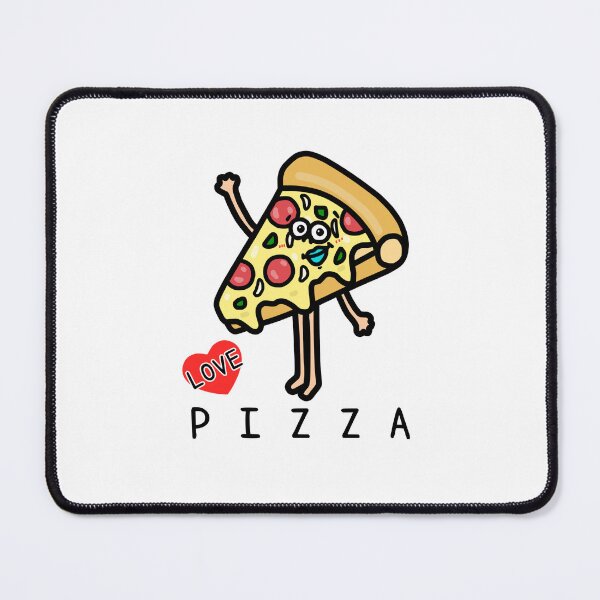 Item preview, Cute I LOVE PIZZA designed and sold by kanaehonkawa.
