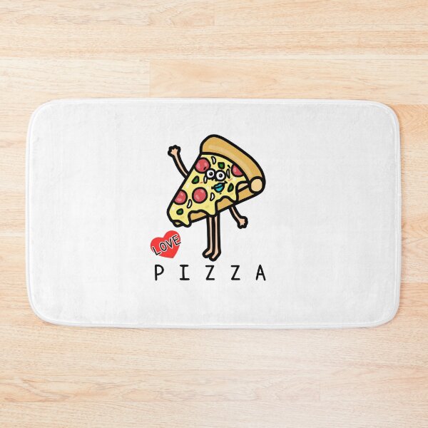 Item preview, Cute I LOVE PIZZA designed and sold by kanaehonkawa.