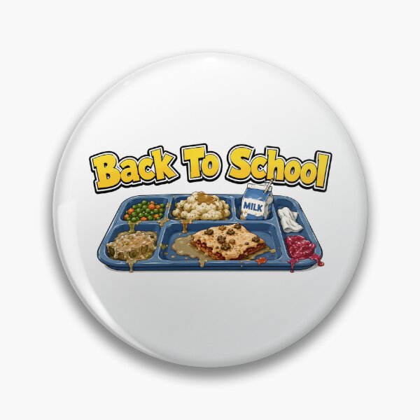 Item preview, School Lunch Cafeteria Tray Back To School Humor designed and sold by Artmares.