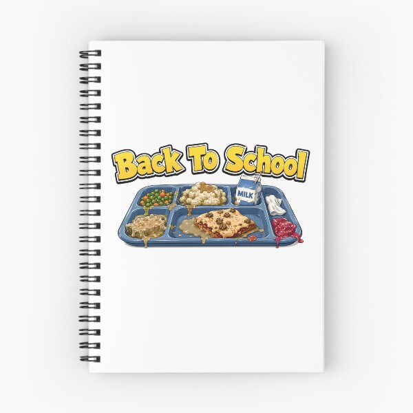 Item preview, School Lunch Cafeteria Tray Back To School Humor designed and sold by Artmares.