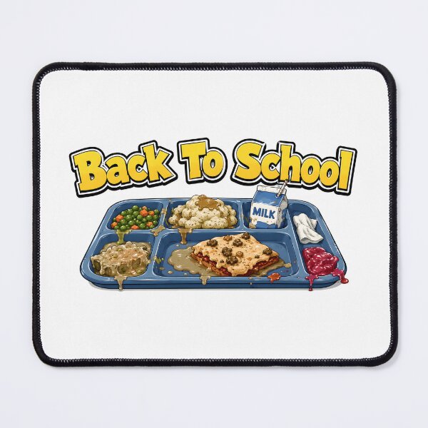 Item preview, School Lunch Cafeteria Tray Back To School Humor designed and sold by Artmares.