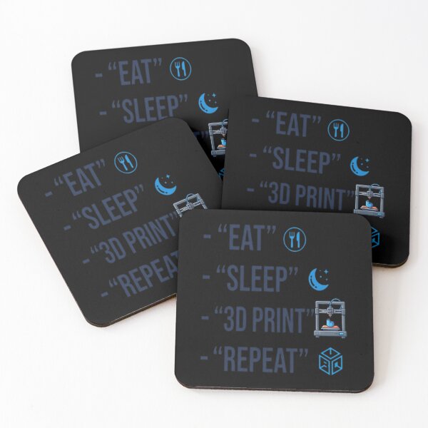 Item preview, Eat Sleep 3D Print Repeat - 3D Printer designed and sold by GiftingBob.