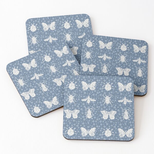 Item preview, Blue Bugs designed and sold by Cozy Historian.