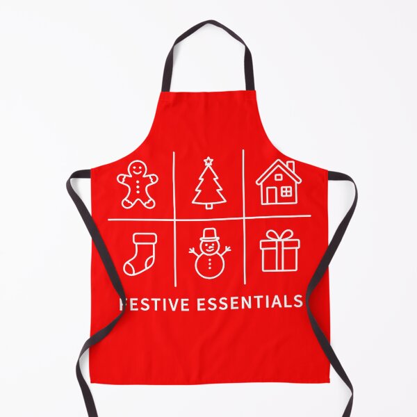 Item preview, Cute Festive Essentials Christmas Icons Grid Graphic designed and sold by The secret storage room.