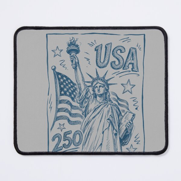 Item preview, 250th 4th of July Statue of Liberty American Flag Women designed and sold by GreggRoss.