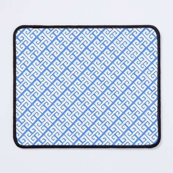 Item preview, Greek Key Pattern in Blue designed and sold by jshuphotography.