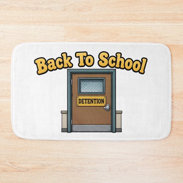 Item preview, Detention Door Back To School Cartoon Humor designed and sold by Artmares.