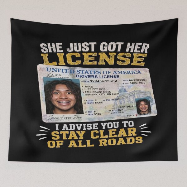 Item preview, Just Got the Drivers License designed and sold by Wynnercircle.