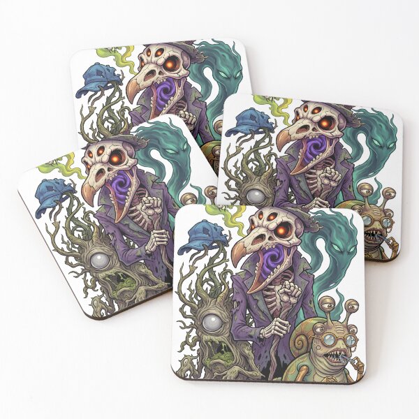 Item preview, Plague Doctor Monster Collective Dark Fantasy Art designed and sold by castillomiami.