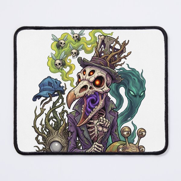 Item preview, Plague Doctor Monster Collective Dark Fantasy Art designed and sold by castillomiami.