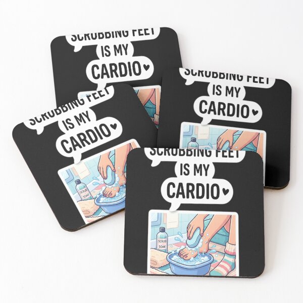 Item preview, Scrubbing Feet Is My Cardio designed and sold by Dudzi1.