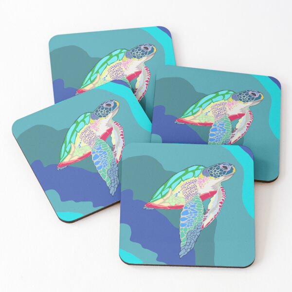 Item preview, Sea Turtle in Blue Sea designed and sold by mm954ftl.