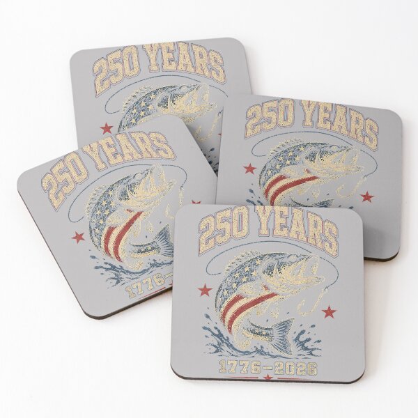 Item preview, 250th Anniversary America Fishing Birthday 4th of July designed and sold by GreggRoss.