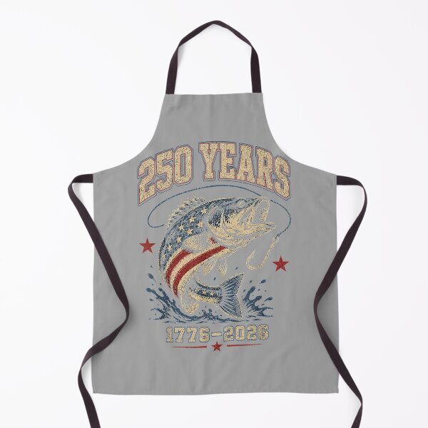 Item preview, 250th Anniversary America Fishing Birthday 4th of July designed and sold by GreggRoss.