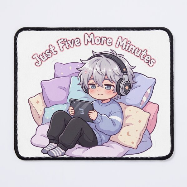Item preview, Just five more minutes designed and sold by Only Words.