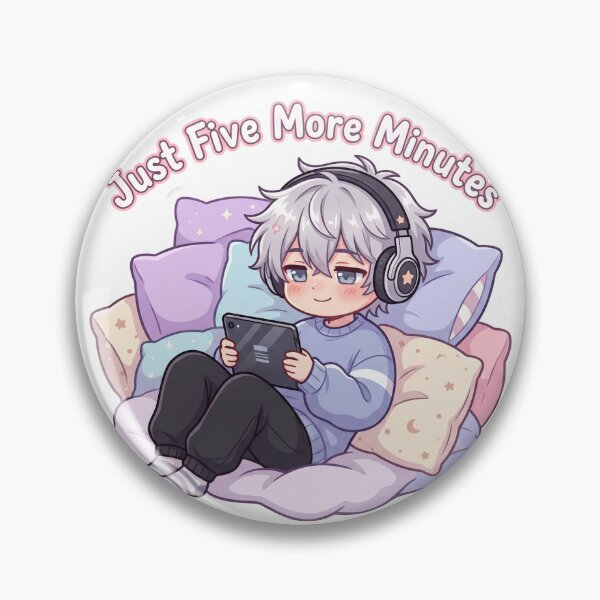 Item preview, Just five more minutes designed and sold by Only Words.