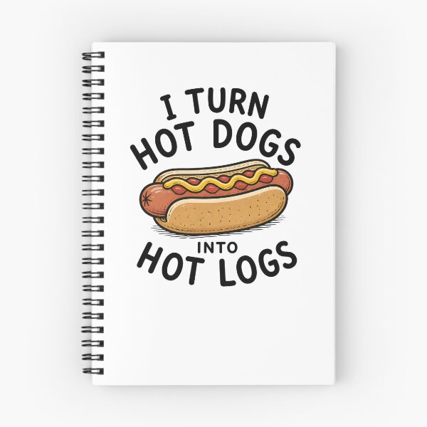 Item preview, I Turn Hot Dogs Into Hot Logs Funny Hot Dog Gear designed and sold by DynamicDesign.