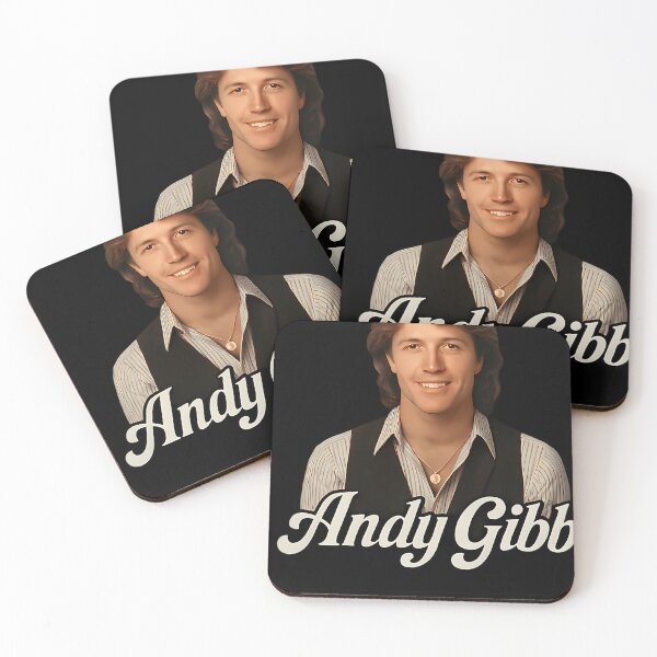 Item preview, Andy Gibb Portrait With Elegant designed and sold by PrismSketchy.