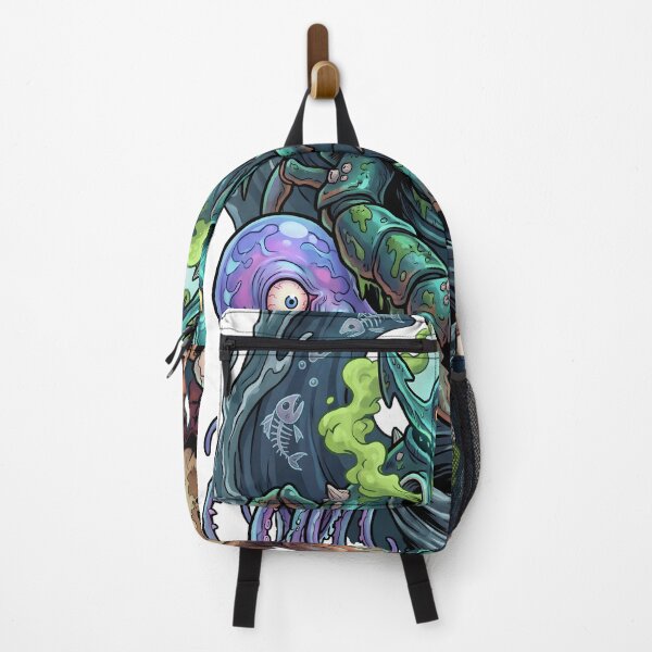 Item preview, Abyssal Sea Monster Collective Dark Fantasy Art designed and sold by castillomiami.