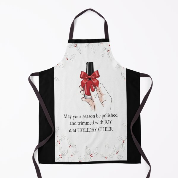 Item preview, Manicurist Trimmed with Joy and Holiday Cheer designed and sold by Dudzi1.