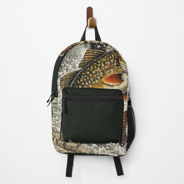 Item preview, Vintage Brook Trout – Premium Freshwater Fishing Illustration designed and sold by Northbound Trail.