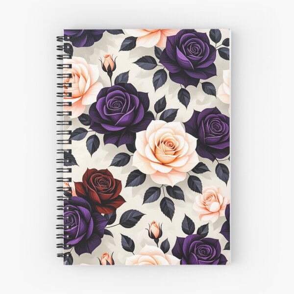 Item preview, Purple and Peach Rose  designed and sold by INKRebelGraphic.