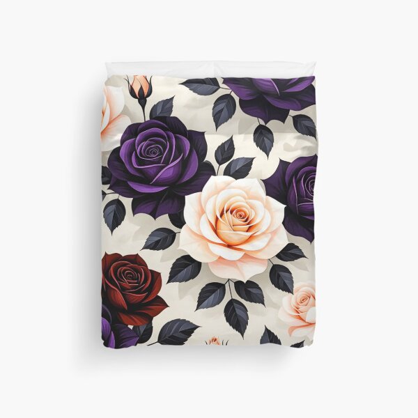 Item preview, Purple and Peach Rose designed and sold by INKRebelGraphic.
