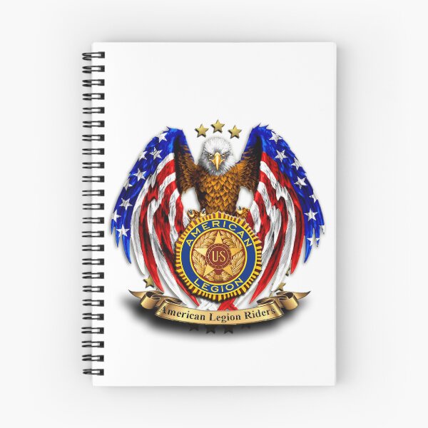 Item preview, American Legion Riders Eagle Emblem with Stars and Stripes  designed and sold by Chris Art Printing.