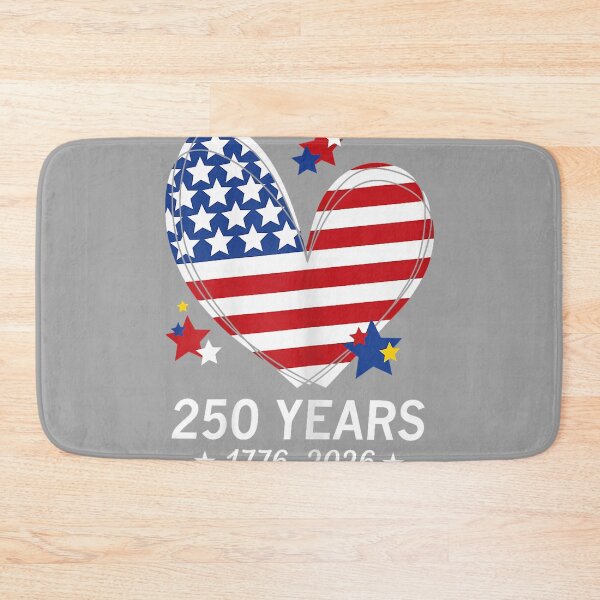 Item preview, 250th Anniversary America Flag Heart 250 Year Women Girls designed and sold by GreggRoss.
