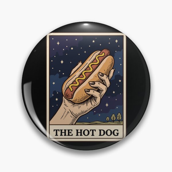 Item preview, The Hot Dog Tarot Card 4th Of July Funny Hot Dog Gear designed and sold by DynamicDesign.